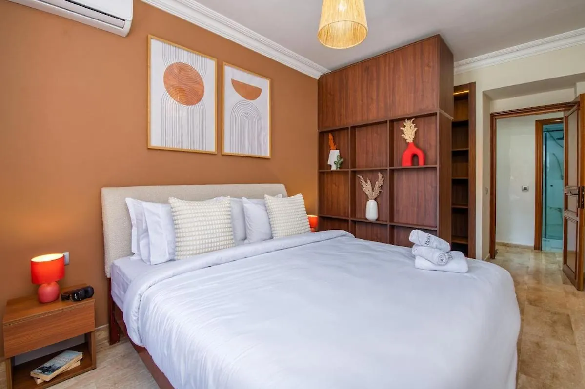 New Gueliz Plaza View Apartment Marrakesz