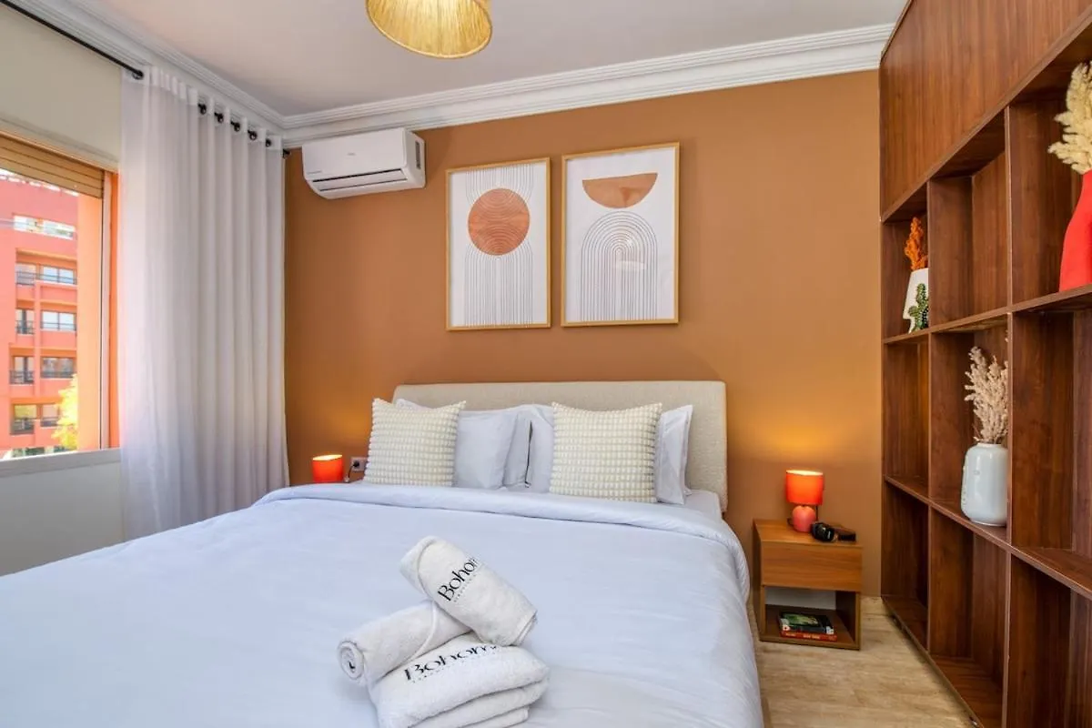New Gueliz Plaza View Apartment Marrakesz Maroko