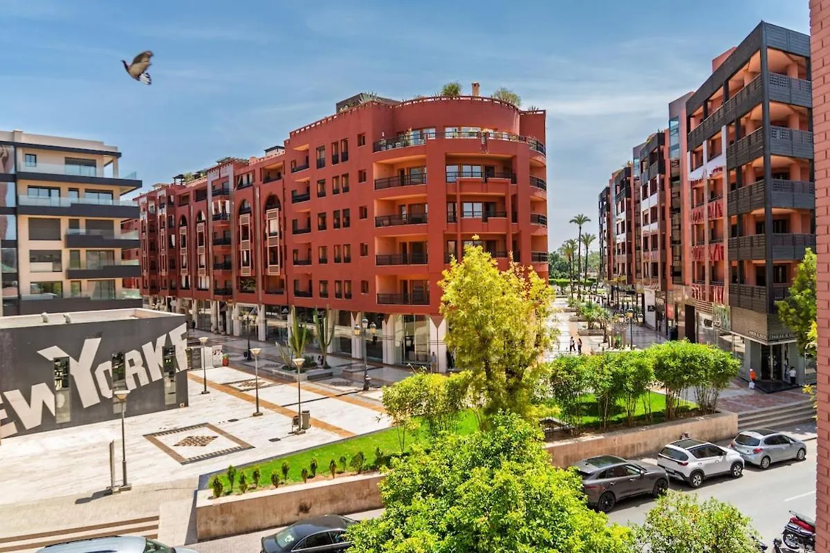 New Gueliz Plaza View Apartment Marrakesz Maroko