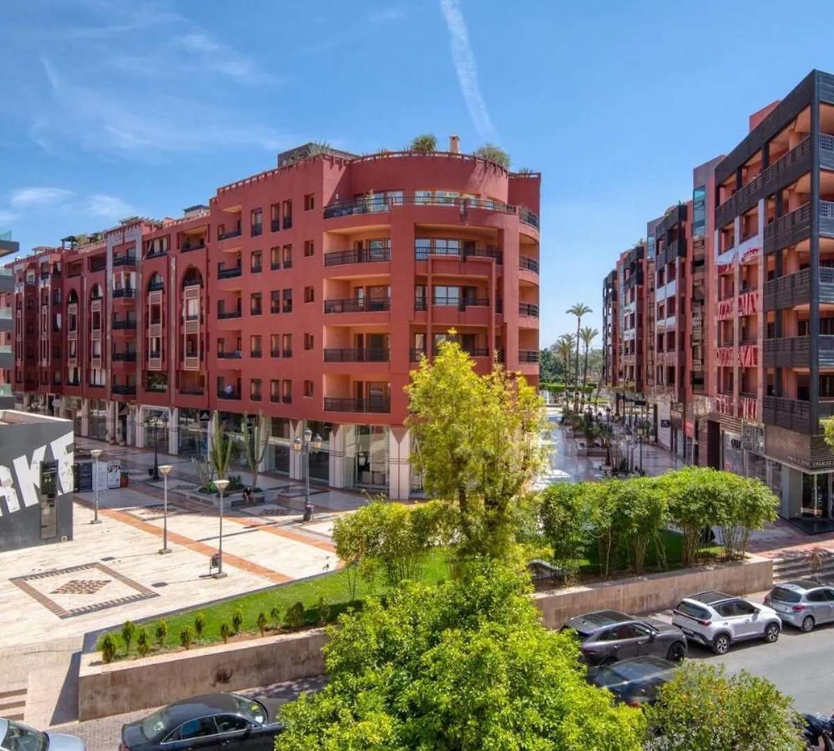 New Gueliz Plaza View Apartment Marrakesz Maroko